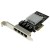Startech Tarjeta de Red Pci Expres 4 Puertos Rj45 Gigabit Chipset Intel I350 St4000spexi Startech Tarjeta de Red Pci Expres 4 Puertos Rj45 Gigabit Chipset Intel I350 St4000spexi