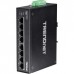Switch de Rede Trendnet TI-G80, 8 Portas Gigabit, Montagem em Trilho DIN