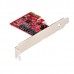 SATA PCIe Card 2 Ports 6Gbps SATA RAID