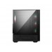 Caixa de Computador MSI MAG FORGE 112R Midi Tower Preta e Transparente