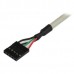 Cabo Startech USB 2.0 Fêmea para IDC Fêmea USBPLATE 0,29cm Cinzento Cabo Startech USB 2.0 Fêmea para IDC Fêmea USBPLATE 0,29cm Cinzento