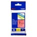Brother Fita Laminada de 9 mm - Vermelho / Preto, para P-Touch Brother Fita Laminada de 9 mm - Vermelho / Preto, para P-Touch