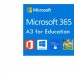 Suite de Escritório Microsoft Office 365 Education A3