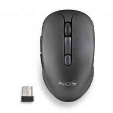 Ratón Inalámbrico Ngs Evo Rust Batería Recargable Hasta 1600 Dpi Negro Ratón Inalámbrico Ngs Evo Rust Batería Recargable Hasta 1600 Dpi Negro