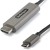 StarTech.com 6ft (2m) USB C to HDMI Cable 4K 60Hz with HDR10, Ultra HD USB Type-C to 4K HDMI 2.0b Video Adapter Cable, USB-C to HDMI HDR Monitor/Display Converter, DP 1.4 Alt Mode HBR3 - Thunderbolt 3 Compatible (CDP2HDMM2MH) - Cabo adaptador - 24 pi