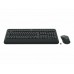 Teclado Alemán Logitech Mk545 Advanced Wireless Combo Ratón Incluido Usb Qwertz Negro