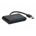 Kensington UH4000 - hub - 4 portas - K39121EU
