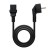 Nanocable Cable de Alimentacion Cpu Cee7 Macho a C-13 Hembra 2m - Negro