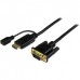 Cabo Conversor StarTech HD2VGAMM6 HDMI para VGA Cabo Conversor StarTech HD2VGAMM6 HDMI para VGA