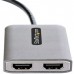 Hub StarTech MST USB-C para 2 HDMI 4K@60Hz