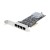 Placa de Rede Startech PR42GINETWRKCRD - 4 Portas Ethernet 2,5G NBASE-T