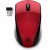 HP Ratón inalámbrico 220 (Rojo Ocaso)