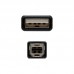 Cabo USB 2.0 Nanocable, USB-A para USB-B, 1,8m, Preto, 10.01.0103BK
