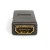 StarTech.com HDMI to HDMI Adapter, High Speed HDMI to HDMI Connector, 4K 30Hz HDMI to HDMI Coupler, HDMI to HDMI Converter - HDMI Female to HDMI Female Adapter - Acoplador HDMI - HDMI fêmea para HDMI fêmea - preto - para P/N: CDP2HDMM2MB, DP2HDMM2MB,