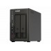 QNAP TS-253E NAS Tower Intel® Celeron® J6412 8 GB 0 TB QNAP QTS Preto