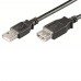 Ewent Cabo Extensão Usb 2.0 M/F Preto 3mt