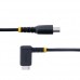 StarTech.com 6in (15cm) USB C Charging Cable Right Angle, 60W PD 3A, Heavy Duty Fast Charge USB-C Cable, USB 2.0 Type-C, Durable and Rugged Aramid Fiber, S20/iPad/Pixel - High Quality USB Charging Cord (R2CCR-15C-USB-CABLE) - Cabo USB - 24 pin USB-C StarTech.com 6in (15cm) USB C Charging Cable Right Angle, 60W PD 3A, Heavy Duty Fast Charge USB-C Cable, USB 2.0 Type-C, Durable and Rugged Aramid Fiber, S20/iPad/Pixel - High Quality USB Charging Cord (R2CCR-15C-USB-CABLE) - Cabo USB - 24 pin USB-C