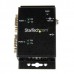 StarTech.com USB to Serial Adapter - 2 Port - Wall Mount - Din Rail Clips - Industrial - COM Port Retention - FTDI - DB9 (ICUSB2322I) - Adaptador serial - USB 2.0 - RS-232 x 2 - preto