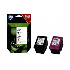 Tinteiro HP Envy 62, Multipack Preto e Tricolor, Alto Rendimento, N9J71AE Tinteiro HP Envy 62, Multipack Preto e Tricolor, Alto Rendimento, N9J71AE