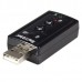 Placa de Som StarTech.com ICUSBAUDIO7 - Externa - USB - 2 Canais