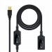 Cabo USB 2.0 Nanocable Extensor com Amplificador 10m Cabo USB 2.0 Nanocable Extensor com Amplificador 10m