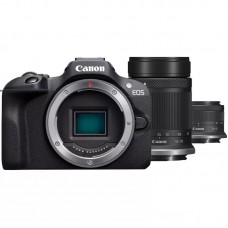 Camara Canon Eos R100 + Rf-S 18-45mm F4.5-6.3 Is Stm + Rf-S 55-200mm F5-7.1 Is Stm Kit Milc 24,1 Mp Cmos 6000 X 4000 Pixeles Neg Camara Canon Eos R100 + Rf-S 18-45mm F4.5-6.3 Is Stm + Rf-S 55-200mm F5-7.1 Is Stm Kit Milc 24,1 Mp Cmos 6000 X 4000 Pixeles Neg