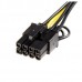 Adaptador de Alimentação StarTech PCI Express 6 para 8 pinos Adaptador de Alimentação StarTech PCI Express 6 para 8 pinos