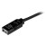 StarTech.com 15m USB 2.0 Active Extension Cable - M/F - 15 meter USB 2.0 Repeater Cable Cord - USB A Male to USB A Female - 15 m, Black (USB2AAEXT15M) - Cabo de extensão USB - USB (F) para USB (M) - USB 2.0 - 15 m - activo - preto - para P/N: SVA5H2N