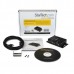 StarTech.com USB to Serial Adapter - 2 Port - Wall Mount - Din Rail Clips - Industrial - COM Port Retention - FTDI - DB9 (ICUSB2322I) - Adaptador serial - USB 2.0 - RS-232 x 2 - preto