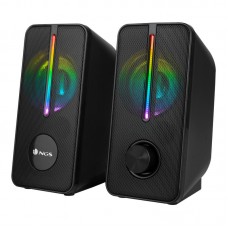 Ngs Colunas Gaming 2.0 Rgb Lights Usb
