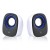 Ewent Colunas 2.0 5w Rms Volume Control Usb Powered White/Black Ewent Colunas 2.0 5w Rms Volume Control Usb Powered White/Black