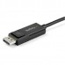 StarTech.com 3ft/1m USB C to DisplayPort 1.4 Cable 8K 60Hz/4K, Bidirectional DP to USB-C or USB-C to DP Reversible Video Adapter Cable, HBR3/HDR/DSC, USB Type C/Thunderbolt 3 Monitor Cable - 8K USB-C to DP Cable (CDP2DP141MBD) - Cabo DisplayPort - 24