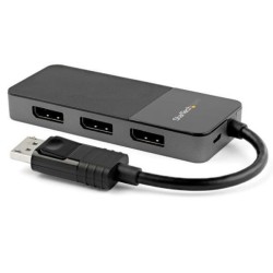 Adaptador Startech USB-C para 4x DisplayPort MST Hub Adaptador Startech USB-C para 4x DisplayPort MST Hub