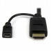 Cabo Conversor StarTech HD2VGAMM6 HDMI para VGA Cabo Conversor StarTech HD2VGAMM6 HDMI para VGA