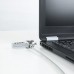 Tooq Cable de Seguridad Universal Con Combinacion para Portatiles - Bloqueo de 4 Digitos - Acero 4.5mm - Longitud 1.50m