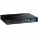Switch de Rede Trendnet TPE-TG182 Gigabit Ethernet 18 Portas PoE+ Switch de Rede Trendnet TPE-TG182 Gigabit Ethernet 18 Portas PoE+