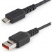 StarTech.com 3ft (1m) Secure Charging Cable, USB-A to Micro USB Data Blocker Charge-Only Cable, Power-Only Charger Cable for Phone/Tablet, Data Blocking USB Protector Adapter Cable, TPE - 5V at 2.4A (12W max) (USBSCHAU1M) - Cabo USB - USB (apenas ali