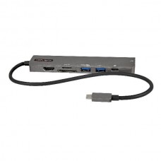Startech.Com Adaptador Multipuertos Usb C Docking Station Usb Tipo C a Hdmi 2.0 4k 60hz Entrega de Alimentación 100w Pass-Throug