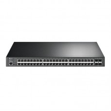 TP-LINK JetStream 52-Port Gigabit L2+ Managed Switch with 48-Port PoE+ TP-LINK JetStream 52-Port Gigabit L2+ Managed Switch with 48-Port PoE+