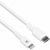 Cabo USB Ewent Tipo C para Lightning: 2m, Branco