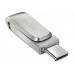 SanDisk Ultra Dual Drive Luxe - drive flash USB - 128 GB - SDDDC4-128G-G46