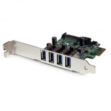 4 Port PCI Express PCIe USB 3.0 Card