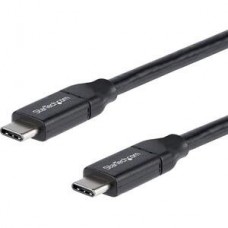 Cabo StarTech USB-C para USB-C 50cm, 5A, Thunderbolt 3 Cabo StarTech USB-C para USB-C 50cm, 5A, Thunderbolt 3