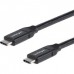 Cabo StarTech USB-C para USB-C 50cm, 5A, Thunderbolt 3 Cabo StarTech USB-C para USB-C 50cm, 5A, Thunderbolt 3