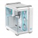 Caixa Asus TUF Gaming GT502 Horizon TG ARGB White: Midi Tower, ARGB, Branca, com 3 ventoinhas laterais