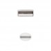 Cabo USB-A para Lightning Nanocable 2m Branco