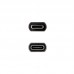Cabo Nanocable USB-C 3.2 Gen2x2 60W 4K/60Hz 1m Preto