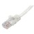 StarTech.com 5m White Cat5e / Cat 5 Snagless Ethernet Patch Cable 5 m - Cabo de rede - RJ-45 (M) para RJ-45 (M) - 5 m - PTNB - CAT 5e - sem nós, entrançado - branco