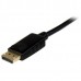 StarTech.com 6.5 ft / 2m DisplayPort to HDMI converter cable - 4K (DP2HDMM2MB) - Cabo adaptador - DisplayPort macho para HDMI macho - 2 m - preto - suporte de 4K - para P/N: DK30CH2DEP, DK30CH2DEPUE, DK30CH2DPPD, DK30CH2DPPDU, DK30CHDDPPD, DK30CHDPPD