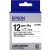 Epson Fita Lk-4wbn Brc/Prt 12/9mm